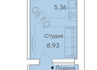 Продается квартира студия, 20.4 м2, Москва, ЖК Аквилон Бисайд