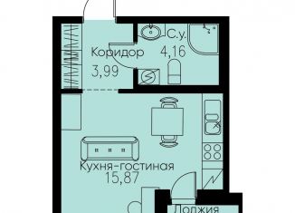 Продаю квартиру студию, 24.8 м2, Кудрово, проспект Строителей, 3, ЖК Айди Кудрово