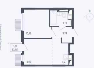 Продается 2-комнатная квартира, 33.1 м2, Мытищи, 1-й Стрелковый переулок, 1, ЖК Мытищи Парк
