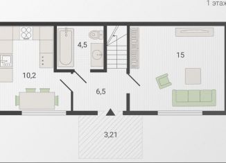 Продажа таунхауса, 80 м2, деревня Аннолово, Берёзовая аллея, 19