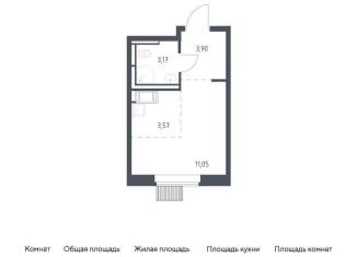 Квартира на продажу студия, 21.7 м2, деревня Путилково