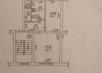 Продам 2-ком. квартиру, 36 м2, Калининград, Комсомольская улица, 110, Центральный район