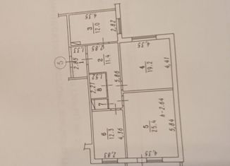 Продается 3-ком. квартира, 88.7 м2, Омск, 2-я Поселковая улица, 61, ЖК Модерн