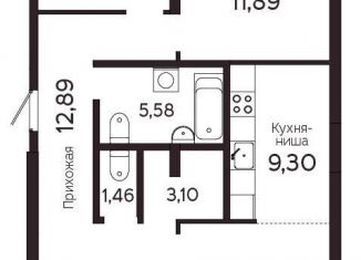 Продажа 4-комнатной квартиры, 90.2 м2, Томская область, Комсомольский проспект, 48