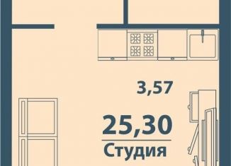 Продаю однокомнатную квартиру, 25.3 м2, Ульяновская область