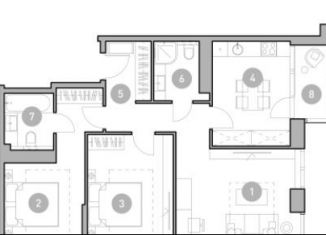 Продажа трехкомнатной квартиры, 77.5 м2, Москва, ЖК Талисман на Водном, Головинское шоссе, 11