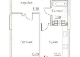 1-ком. квартира в аренду, 40 м2, Москва, метро Бабушкинская, Изумрудная улица, 5