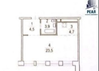 Продажа 1-комнатной квартиры, 36.6 м2, Москва, Холодильный переулок, 4, ЖК Плэй