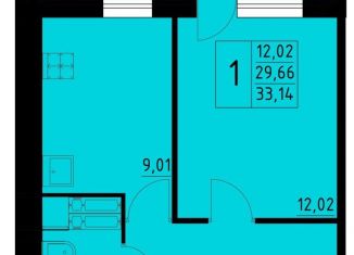 Продаю однокомнатную квартиру, 33.1 м2, Пермь, Орджоникидзевский район, улица Косякова, 15А