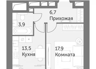 Продаю 1-комнатную квартиру, 42 м2, Москва, метро Калужская