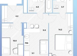 Продам двухкомнатную квартиру, 49.4 м2, Москва, Окская улица, 7А, метро Окская