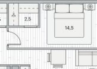 Продаю 1-комнатную квартиру, 42.8 м2, Москва, Береговой проезд, 3, ЖК Береговой