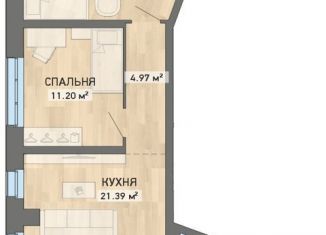 Продается 3-комнатная квартира, 82.2 м2, Екатеринбург, ЖК Нова парк