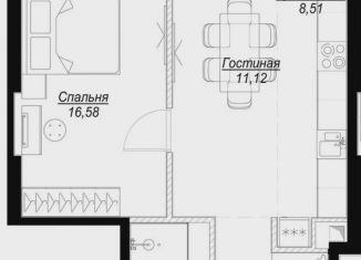 Продаю однокомнатную квартиру, 47.1 м2, Москва, район Филёвский Парк