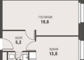 Продаю 1-ком. квартиру, 41 м2, деревня Румянцево, Киевское шоссе, 22-й километр, 6Вк3