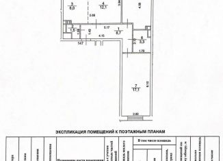Продажа 3-комнатной квартиры, 62.4 м2, деревня Столбово, проспект Куприна, 30к9