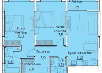 Продаю 2-комнатную квартиру, 77 м2, Екатеринбург, Машинная улица, 1В/3, Машинная улица