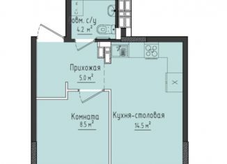 Продается однокомнатная квартира, 32.1 м2, село Первомайский, ЖК Город Оружейников