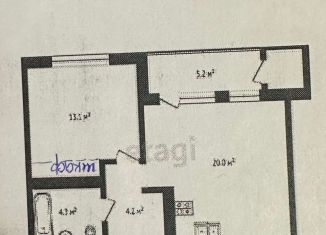 Продам 2-ком. квартиру, 44 м2, деревня Дударева, улица Сергея Джанбровского, 4к1, ЖК Андерсен Парк