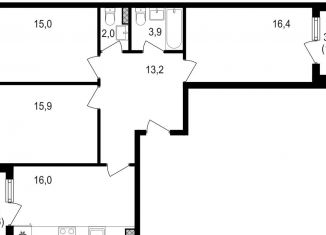 Продажа 3-комнатной квартиры, 85.6 м2, Москва, Михалковская улица, 48с8, ЖК Михалковский