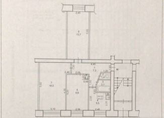 Продам 3-ком. квартиру, 57.8 м2, Райчихинск, Комсомольская улица, 15