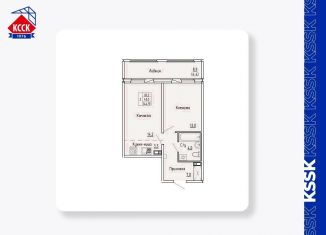 Продается 2-комнатная квартира, 44.9 м2, Киров, ЖК Тимирязев, улица Тимирязева, 7