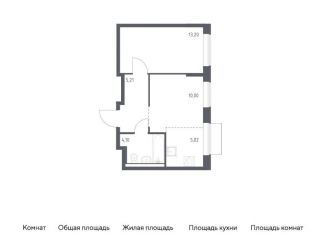 Продается однокомнатная квартира, 37.5 м2, Москва, метро Борисово