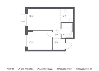 Продажа однокомнатной квартиры, 40.8 м2, Московская область, жилой комплекс Егорово Парк, к3.1