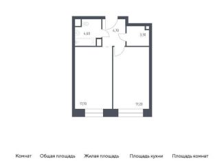 Однокомнатная квартира на продажу, 47.5 м2, Москва, район Замоскворечье, Стремянный переулок, 2