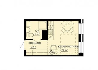 Продам квартиру студию, 20.5 м2, Санкт-Петербург, метро Площадь Мужества