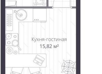 Продажа квартиры студии, 24.7 м2, Ленинградская область