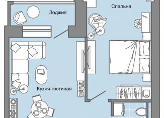 Продажа 2-комнатной квартиры, 47 м2, Екатеринбург