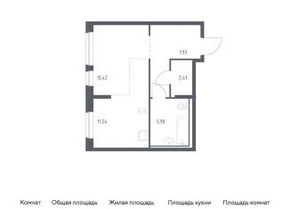 Продаю квартиру студию, 38.3 м2, Москва, САО