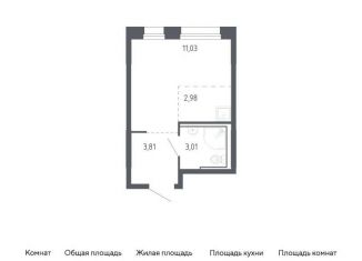 Продажа квартиры студии, 20.8 м2, Тюменская область