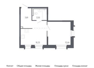 Продажа 1-комнатной квартиры, 34.1 м2, Владивосток, Ленинский район