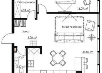 3-комнатная квартира на продажу, 112.5 м2, Воронежская область, Кольцовская улица, 35
