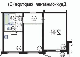 Сдаю 2-комнатную квартиру, 60 м2, Москва, ЮВАО, Люблинская улица, 130