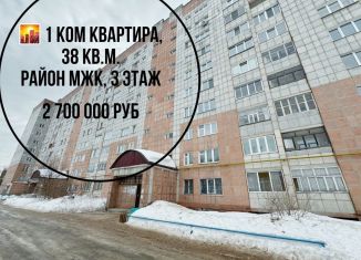 1-комнатная квартира на продажу, 38 м2, Краснокамск, улица Сосновая Горка, 7