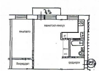 Сдача в аренду 2-комнатной квартиры, 45 м2, Москва, 2-я Квесисская улица, 9, Савёловский район