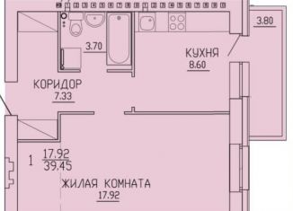 Продажа однокомнатной квартиры, 40 м2, Архангельск, Советская улица, 40к1, Соломбальский округ