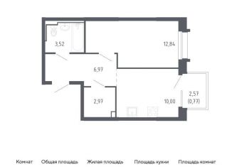 1-ком. квартира на продажу, 37.1 м2, Приморский край