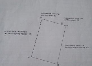Продаю земельный участок, 622 сот., Волгоградская область, Краснофлотская улица, 25