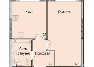 Продаю однокомнатную квартиру, 35.8 м2, Ижевск, жилой район Ракетный
