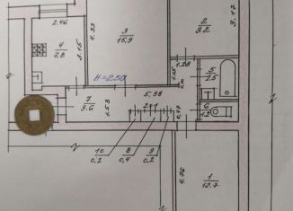 Продается трехкомнатная квартира, 60 м2, Волгоградская область, Триумфальная улица, 26