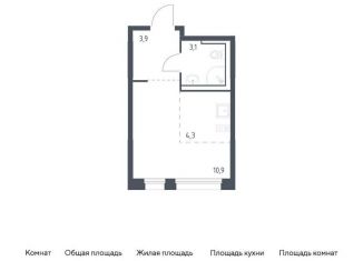 Квартира на продажу студия, 22.2 м2, Москва, Молжаниновский район