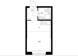 Продается квартира студия, 19.9 м2, поселение Московский, ЖК Саларьево Парк