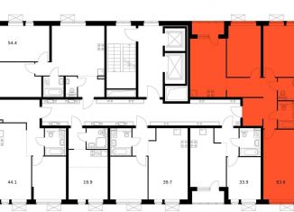 Продается трехкомнатная квартира, 83.6 м2, Тюмень, ЖК Озёрный Парк