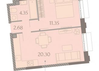 Продам однокомнатную квартиру, 38.7 м2, Москва, проезд Воскресенские Ворота, метро Охотный Ряд