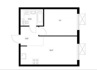 Продам 1-ком. квартиру, 36 м2, поселение Филимонковское, ЖК Середневский Лес, жилой комплекс Середневский Лес, 4.1