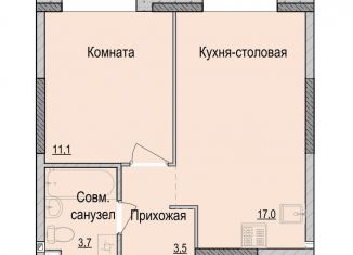 Продажа 1-комнатной квартиры, 35.3 м2, Ижевск, жилой район Ракетный